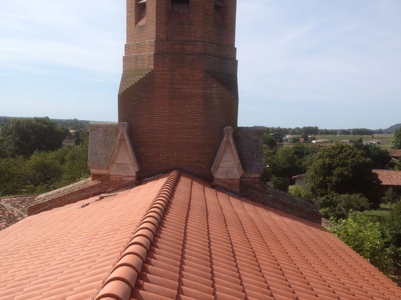 Toiture église